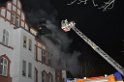 Feuer 3 Dachstuhlbrand Koeln Muelheim Gluecksburgstr P013